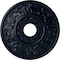 Ekena Millwork Valletta Ceiling Medallion (Fits Canopies up to 3 1/2"), 18"OD x 3 1/2"ID x 1"P, Midnight Dream CM18VLMDF - alternate 1